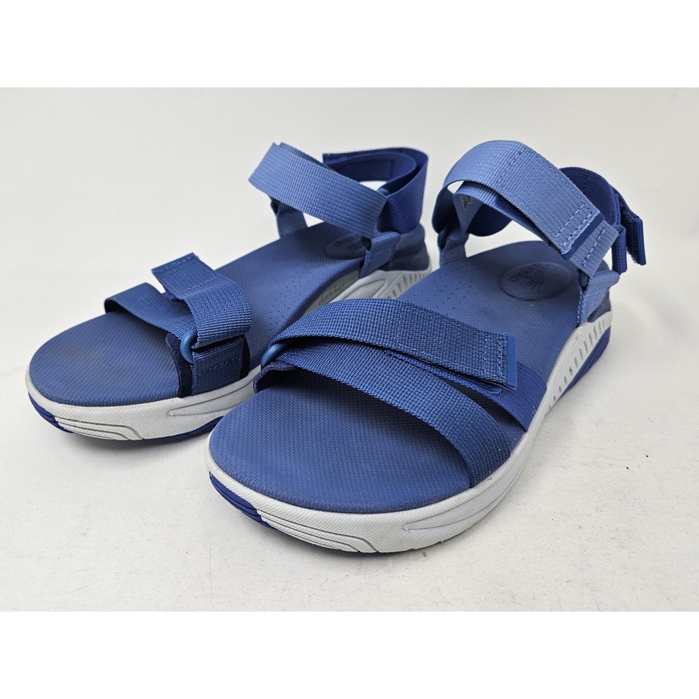 Dansko Racquel EVA Sport Strap Sandals, Blue, Women's Sz 7.5/8 (38), EUC! - Picture 3 of 10